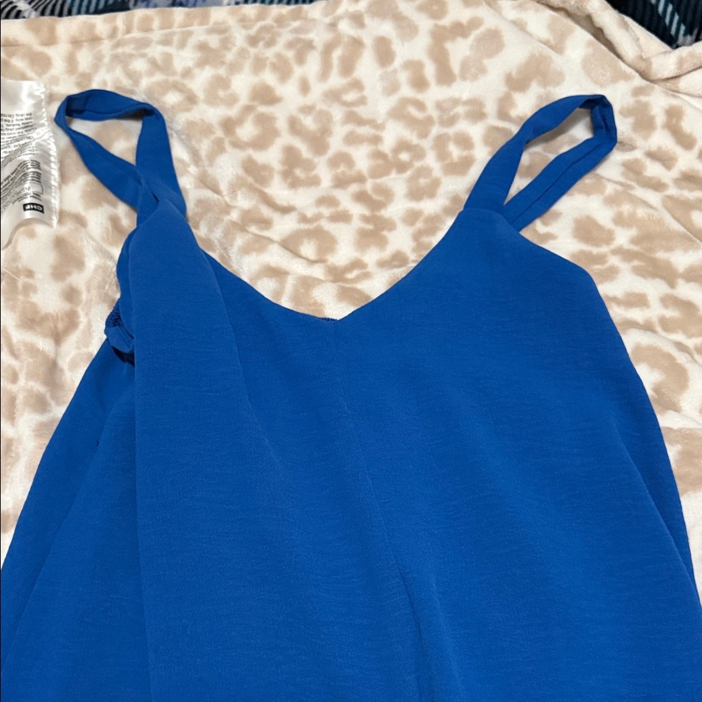 Elegant Blue Women's Top